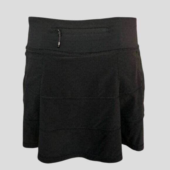 Lululemon Black Athletic Pace Rival Sport Skirt II Size 6 - Picture 5 of 16